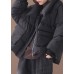 Luxury black goose Down coat trendy plus size down jacket winter stand collar outwear